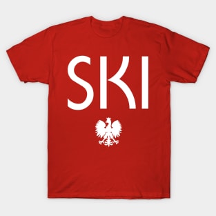 SKI Polish Eagle Dyngus Day T-Shirt